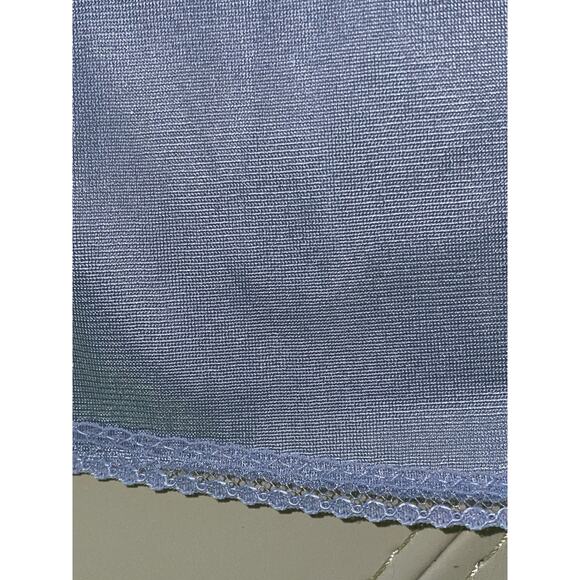 Maidenform Sweet Nothings Blue Lace Embellished Half Slip Small - Picture 3 of 9